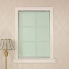 Hot sale customized fancy home window transparent roller shade spring