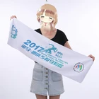 Premium light weight Fitness microfiber sublimation printed sports gym towel