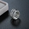 SR00920 jewelry 925 silver italy jewelry accessories silver setting ring