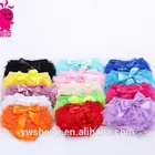 2017 tutu bloomers shorts baby underwear plain cotton ruffle panties bloomer