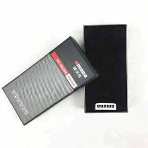 customized logo printed key chain packaging box