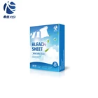OEM manufacturer super deeper cleaning white cloth laundry bleach sheets
