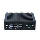 Yanling mini computers dual Gigabit network Intel celeron N3160 CPU fanless thin computer support ONE USB3.0