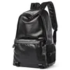 MOYYI fashion custom brand high quality PU stylish backpack men teenager school bag unisex