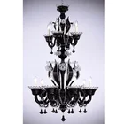black blown Glass lamp special design black murano chandelier lighting pendant luxury lamp