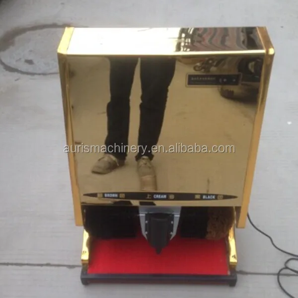 free standing shoe polisher machine