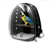 wholesale parrot carrier backpack with pepper wood perch bird space capsule bubble transparent backpack
