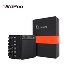 K8 Mini pc case gaming Win 10 OS 87 Keys Wi-Fi VGA HD 4K Movie Support