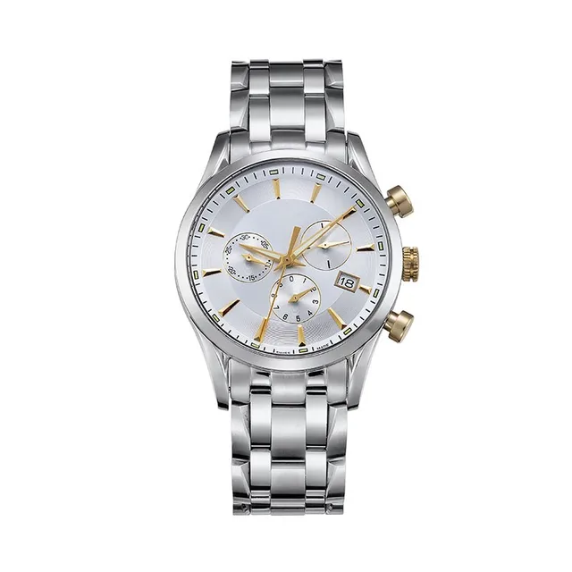 2017 high quality oem stainless steel man watch with handsome appearance