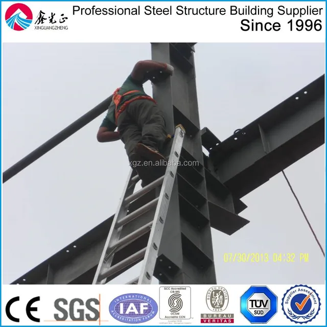 customized design frame steel structure bailey bridge workshop