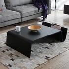 Hot Selling Curved Plate MDF Modern Coffee Table