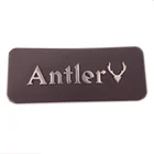 custom fashion brand metal logo label for jeans clothes bags handbags