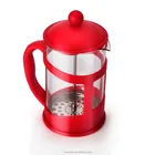 Free Sample Changeable Color Applied Coffee Set 800ml Borosilicate Glass French Press
