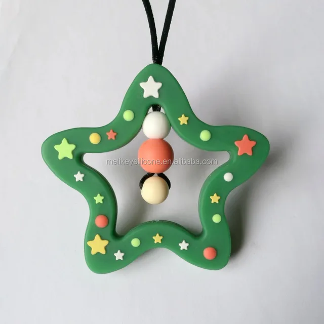 silicone koala pendant baby chew toy silicone teething pendant