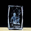 Hot sale custom glass blocks 3d crystal cubes gift Engrave Etched Clear Blank Crystal Glass Cube for Souvenir gifts