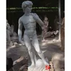ancient marble greek nude man statue