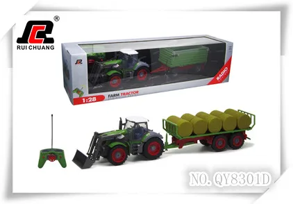 Kleinen traktor 1:28 6ch rc traktor mit guter Qualität und Lizenz rc modell traktor