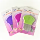 Assorted Color Easy-Use Lice Louse Nits Tick Flea Removing Treatment Combs With Helix Spiraled Stainless Steel Teeth For Adults