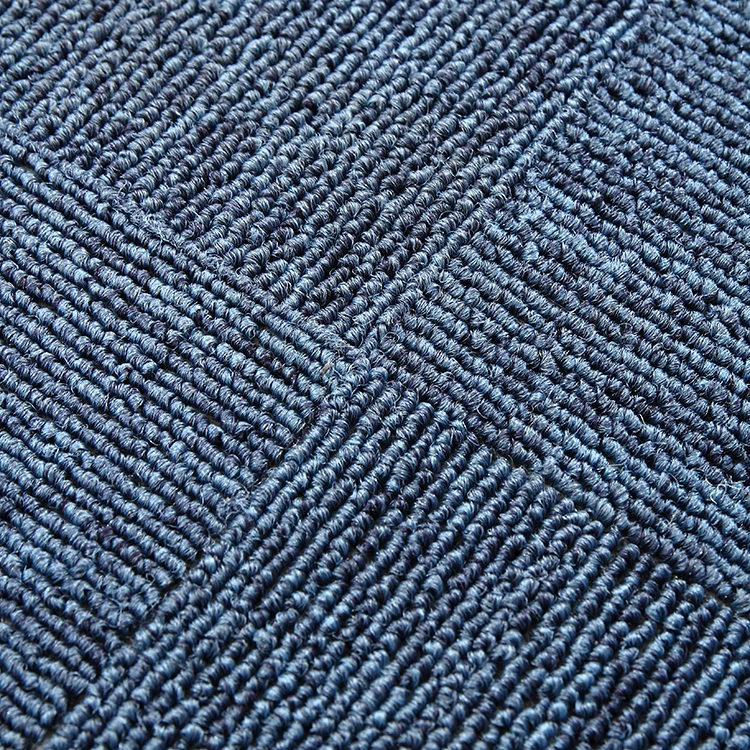 MERIKA blue color SDN carpet tile for flooring carpet