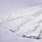 Eco-Friendly Cotton Embroidery Lace Korean Cotton Embroidery Guipure Lace Trim