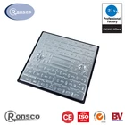 frp square metal road stainless steel manhole cover of sewer