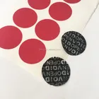 New design warranty VOID if broken security plastic sticker Tamper Proof Label Sticker Seal