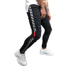 Men's Ripped Holes Jeans Comfort Skinny Distressed Destroyed Slim Fit Denim Pants