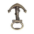 Top Quality Army Bottle Opener Anchor Shape Brass Bottle Opener