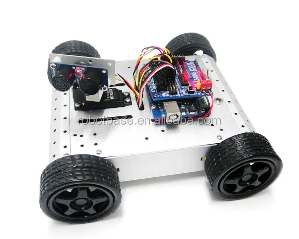 RB-13K056-4WD Detection and Avoidance Robot Kit(3)