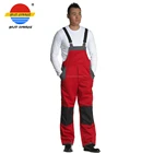Custom Big Size Red Workwear Bib Brace Overalls for Men