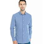 Plus Size Famous Brand Check Men Cotton Casual Long Sleeve Business Wholesale Button Shirt