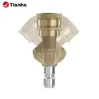 High Pressure Washer 1/4inch Quick Connect Pivot Coupler 3 Tips Water Spray Nozzle Adaptor Plug