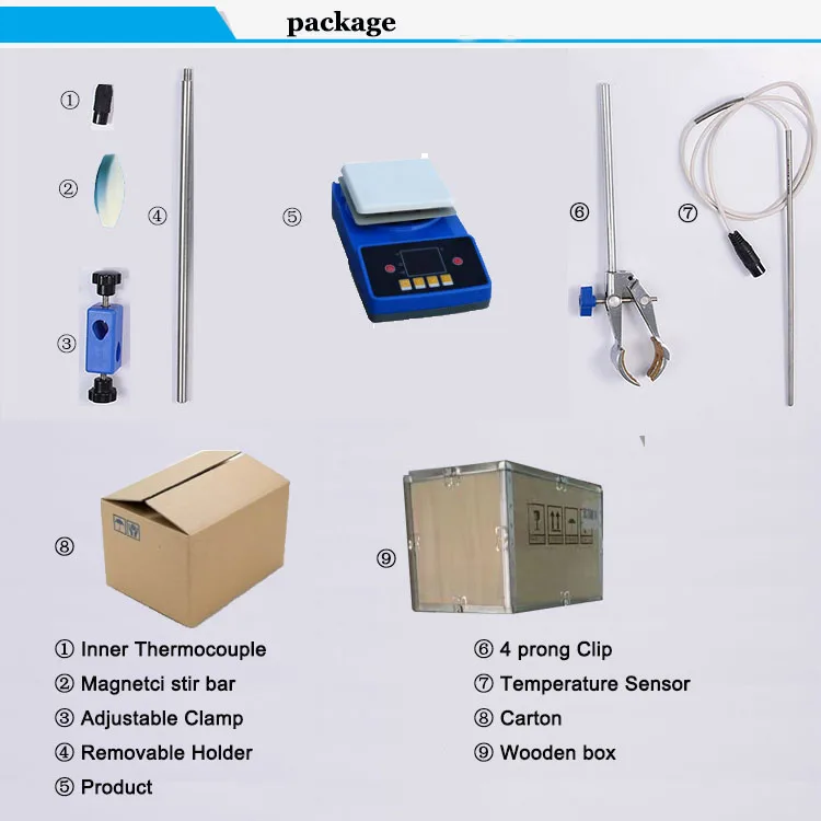 digital magnetic hotplate stirrer