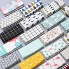 Free sample super soft digital printing muslin 100% cotton baby bedding fabric