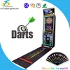 Electric coin operated dart game machine with smart score calculating system