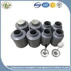 300-500ml HDPE plastic bottle with screw metal cap brush or dauber,10oz and 16oz can packing for glue or paint oil chemcial use