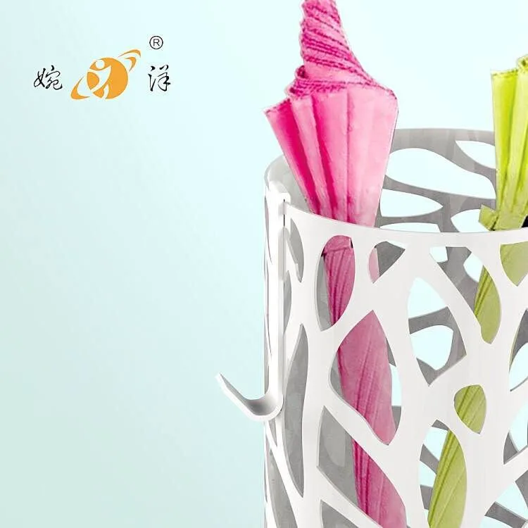 Factory wholesale custom with LOGO iron umbrella shelf iron bucket umbrella shelf umbrella frame