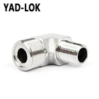 YAD-LOK Hot Sale Stainless Steel Ss304 90 Degree Equal Elbow Union