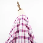 100% cotton woven yarn dyed gingham check shirt fabric wholesale