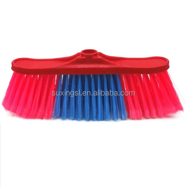 plastic besom for cleaning home broom