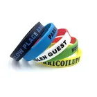 Fashion Personalized Wholesale Cheap Custom Silicone Bracelets Promotional Wristband