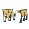 Factory direct Wooden metal university folding school chair and desk furniture