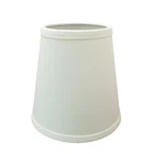 single fabric lampshade cone off white lamp cover for standing lamp