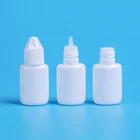 Plastic Bottle Nail Polish Plastic Eyes Plastic Bottle 5ml HDPE Dropper Plastic Bottle With Screw Cap For Eyelash Eye Drop Glue Or Nail Polish