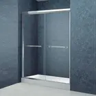 Double Toughened Glass Bathroom Shower Room Design 8mm or 10mm Glass Unbreakable Shower Door