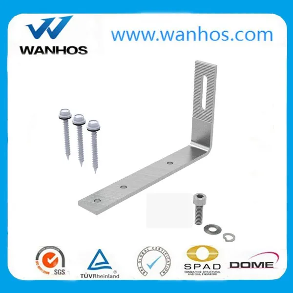 Solar Tile Roof Hook System in solar mounting structure design