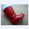 Wholesale blow molding christmas boots Customize design plastic christmas boots
