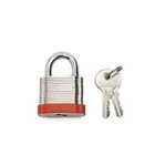 Small Stainless Steel Small Laminated Padlock and Key