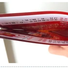 Free sample& Free Design Hot Sale Cheap Shanghai Factory Die-cut mini Flyers Printing Custom Leaflets