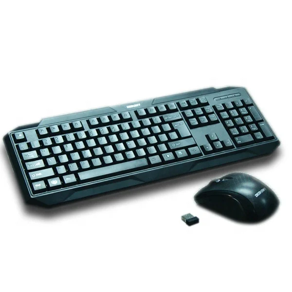Новый OEM бренд Профессиональная Беспроводная игровая клавиатура мышь комбинированные, беспроводная мышь клавиатура